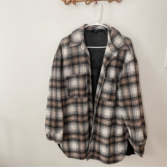 Miss Love flannel jacket M - Picture 1 of 9